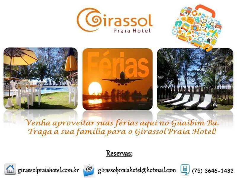 Girassol Praia Hotel Guaibim Extérieur photo